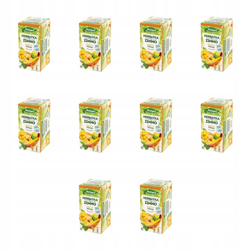 Studený čaj Máta Mango (20 tb. x 1,8 g) 36 g X10