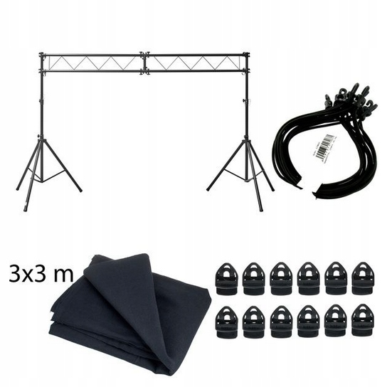 Stojan na osvetlenie nosníka mriežková rampa Millenium 2,6 m 25 kg Set
