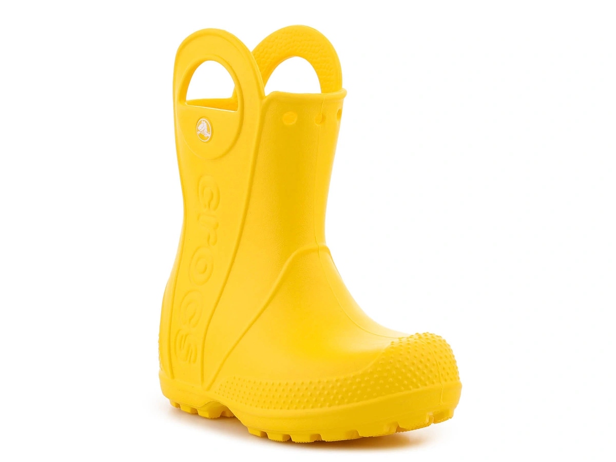 Crocs Handle It Rain Boot Kids T Yellow 211056-730