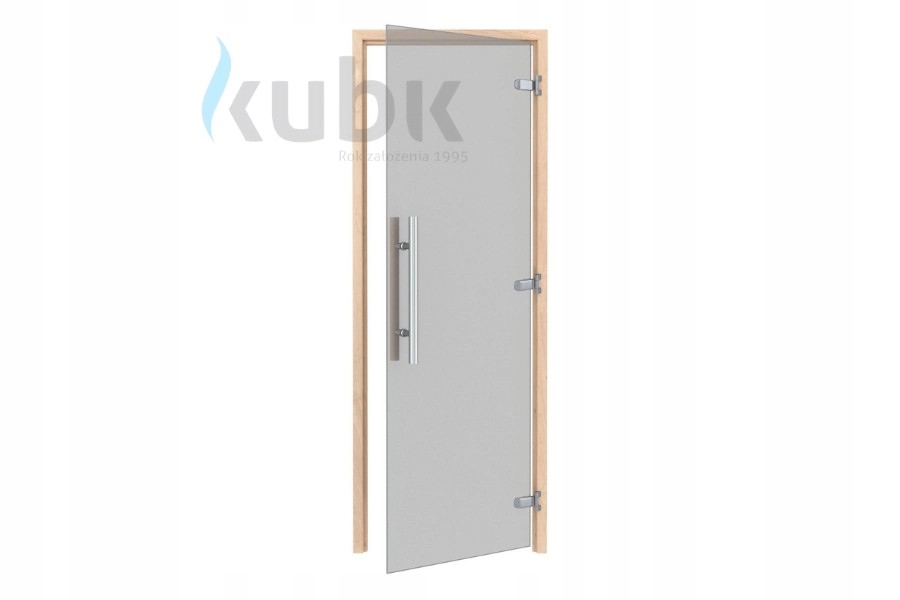Sauna Drzwi Osika Premium 8x20 79x199 szare