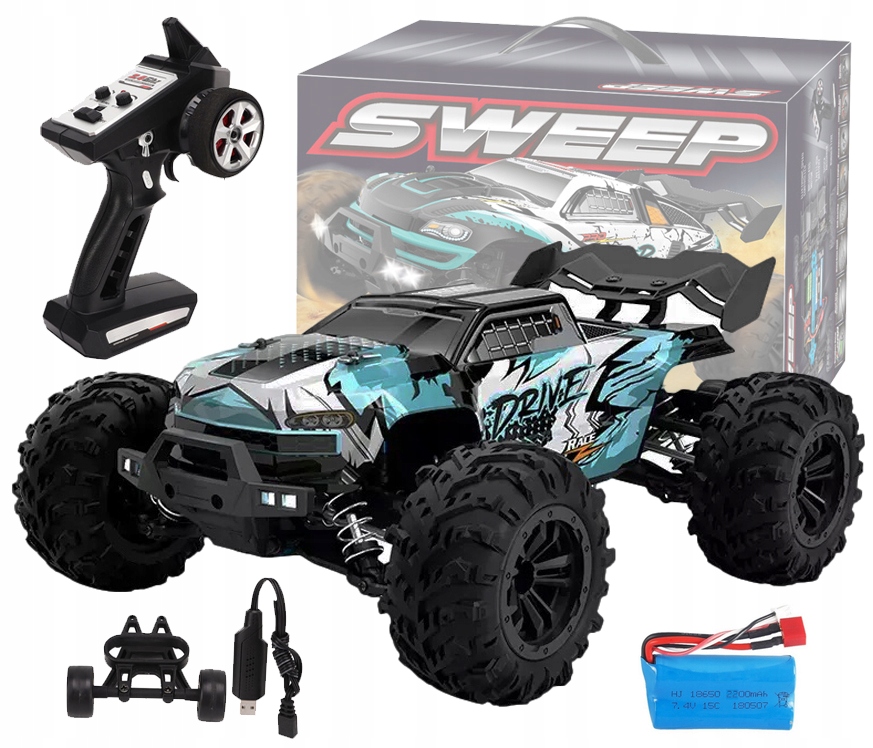 Auto Rc Bezkartáčové Do 70 Km/h Scy 16101 Pro 4WD Kovový Pohon