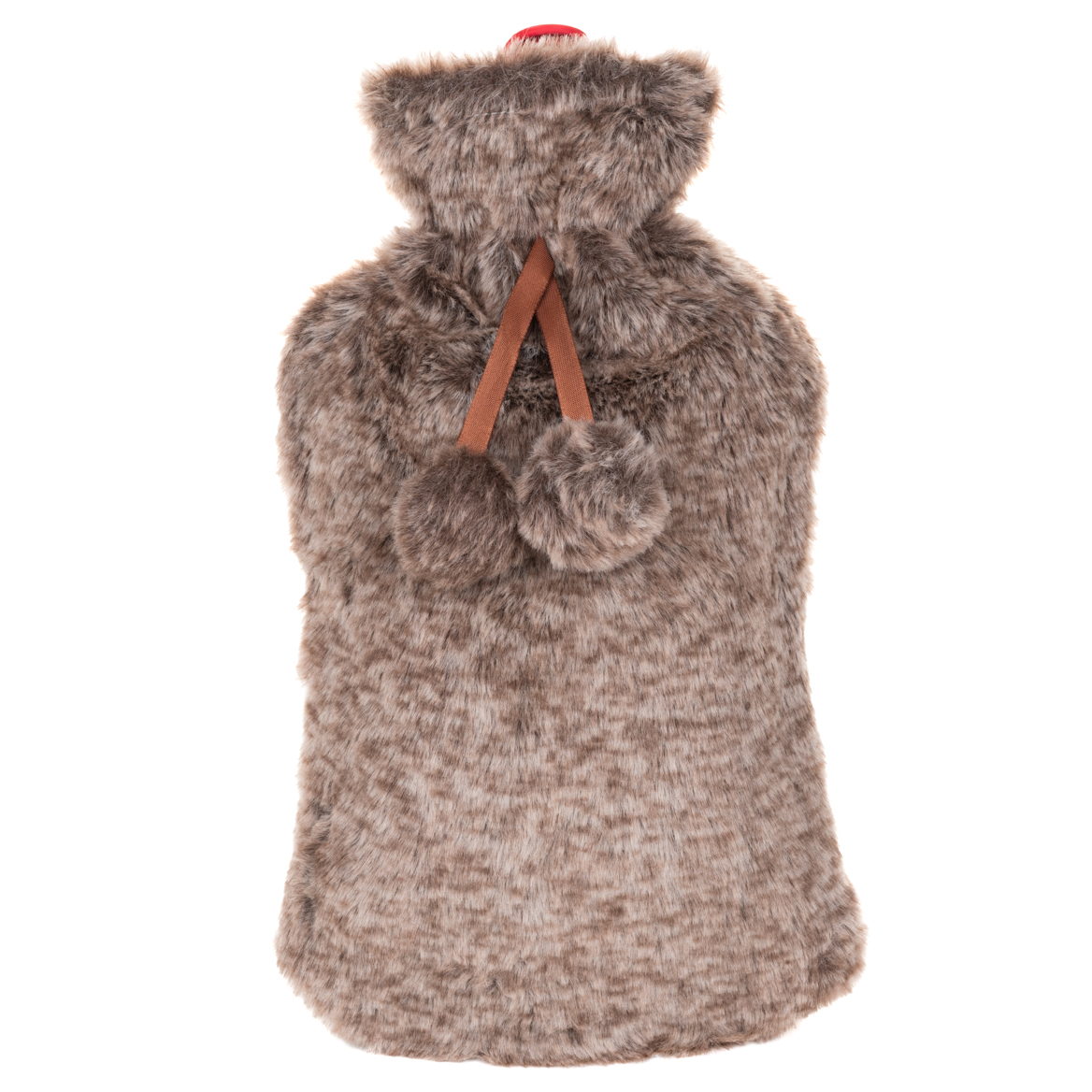 

Termofor Pluszowy Ogrzewacz 2L Brązowy Futerkowy