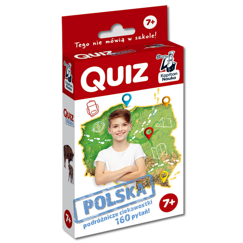 KAPITAN NAUKA QUIZ POLSKA 160 PYTAŃ CIEKAWOSTKI