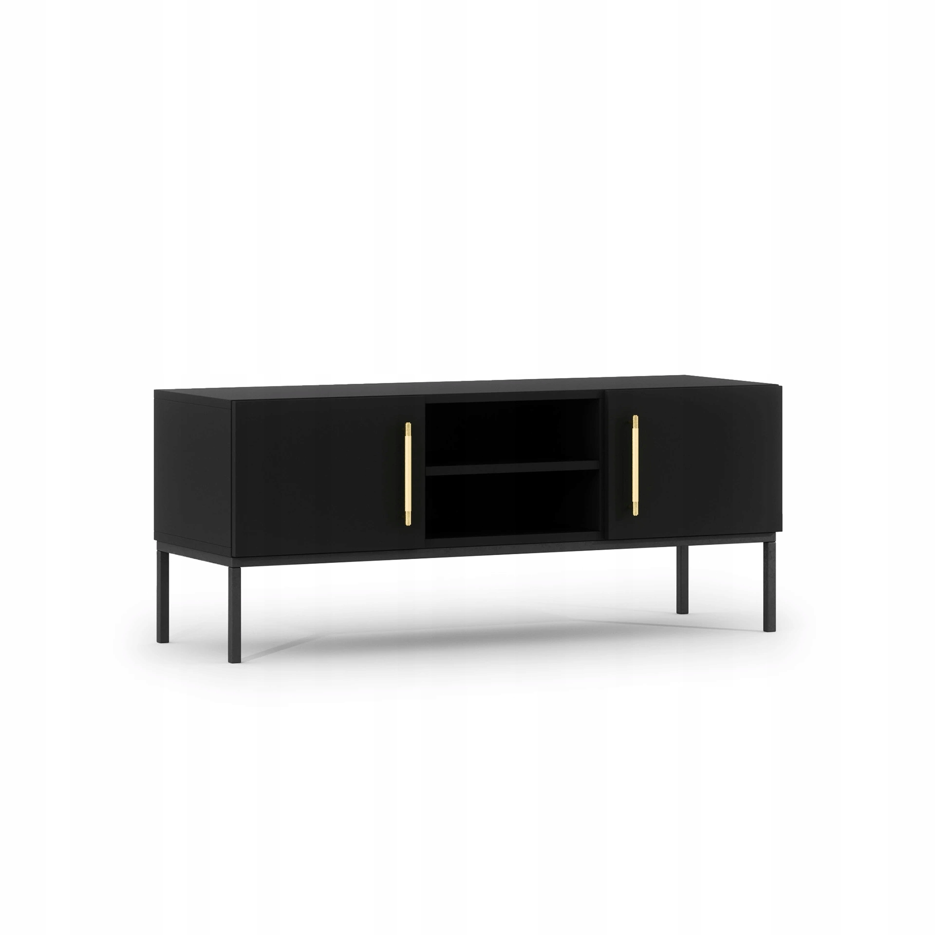 Stolik pod Tv Lanzzi 120x40 cm, czarny