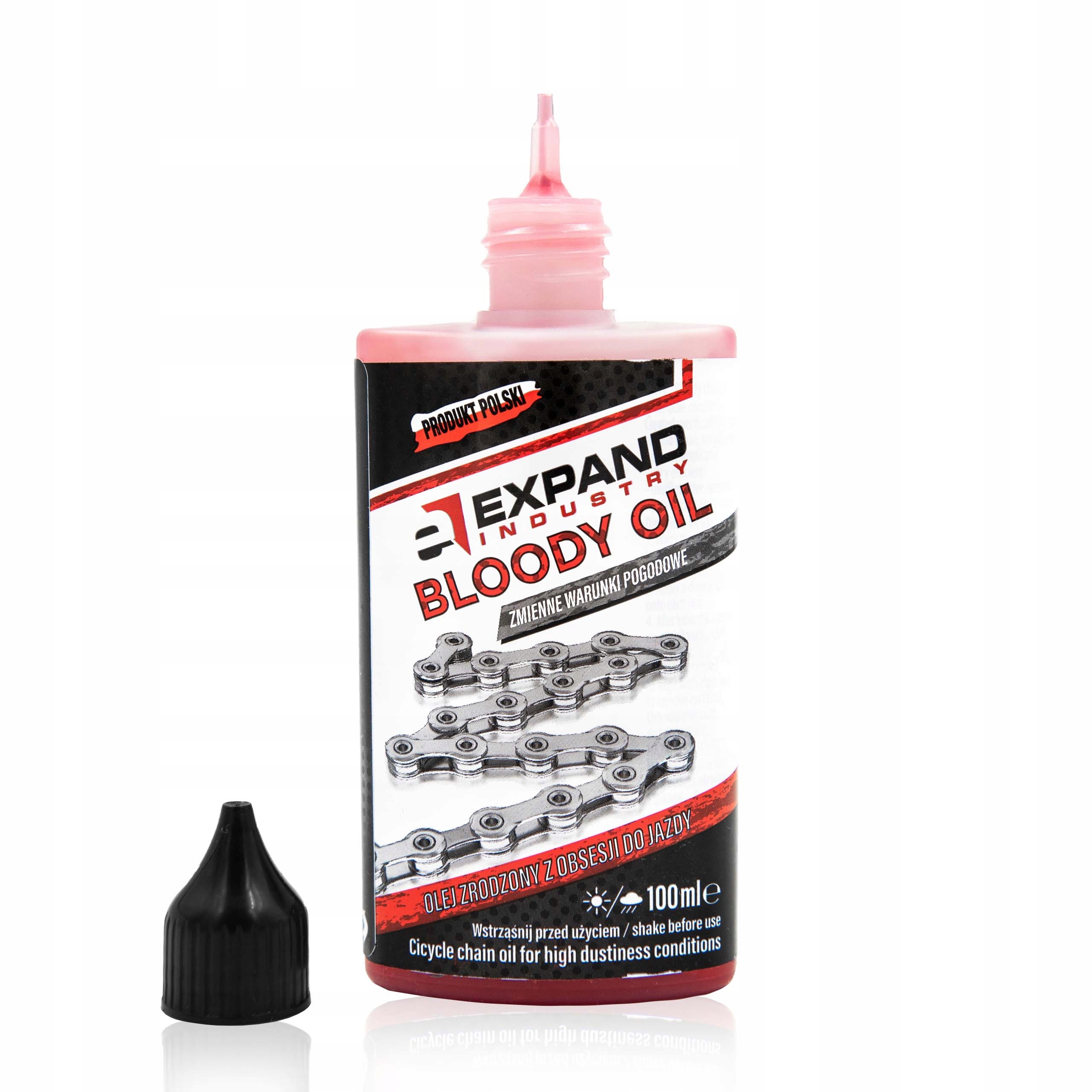 Olej do łańcucha Expand Bloody mieszane warunki, miasto, 100 ml Marka Expand