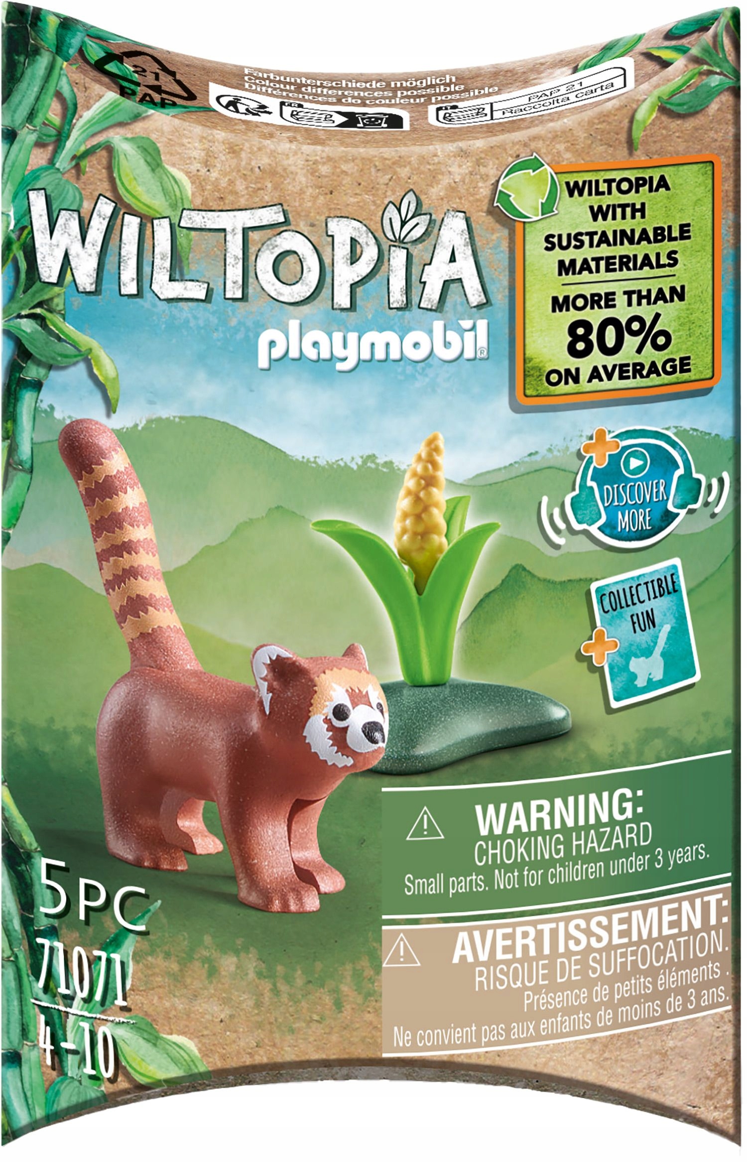 

Playmobil 71071 Pandka ruda Wiltopia