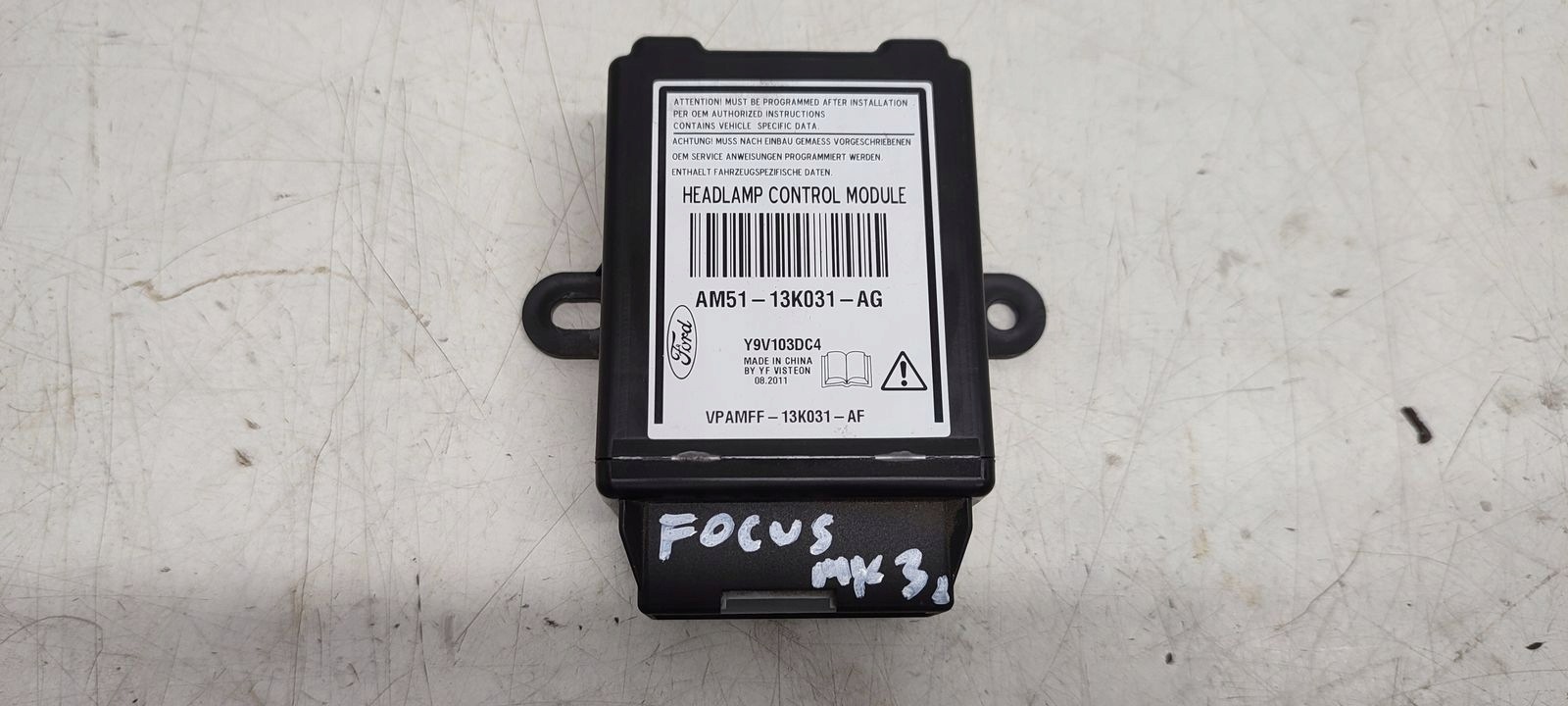 module of the lights Ford Focus MK3