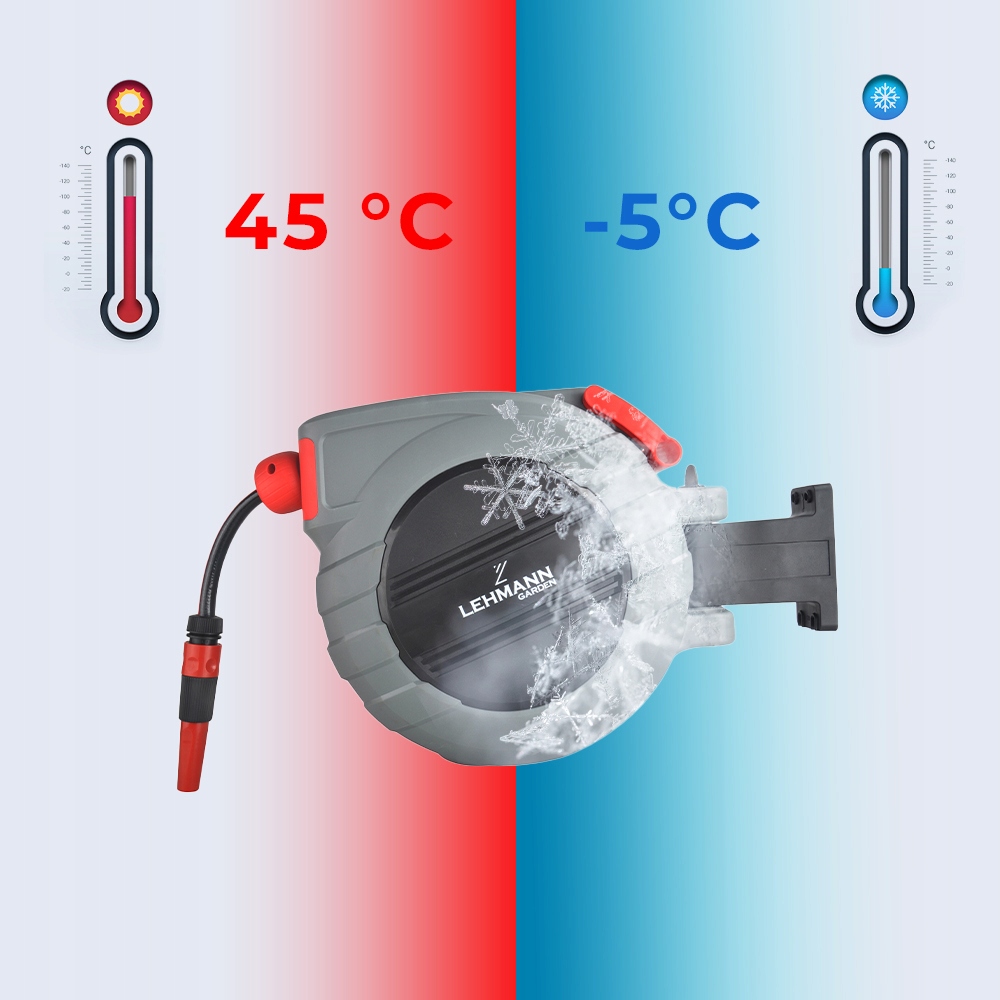 WĄŻ OGRODOWY NA BĘBNIE AUTOMATYCZNE ZWIJANIE 3/4 1/2 ZWIJACZ BĘBEN WĄŻ 22m Marka inna