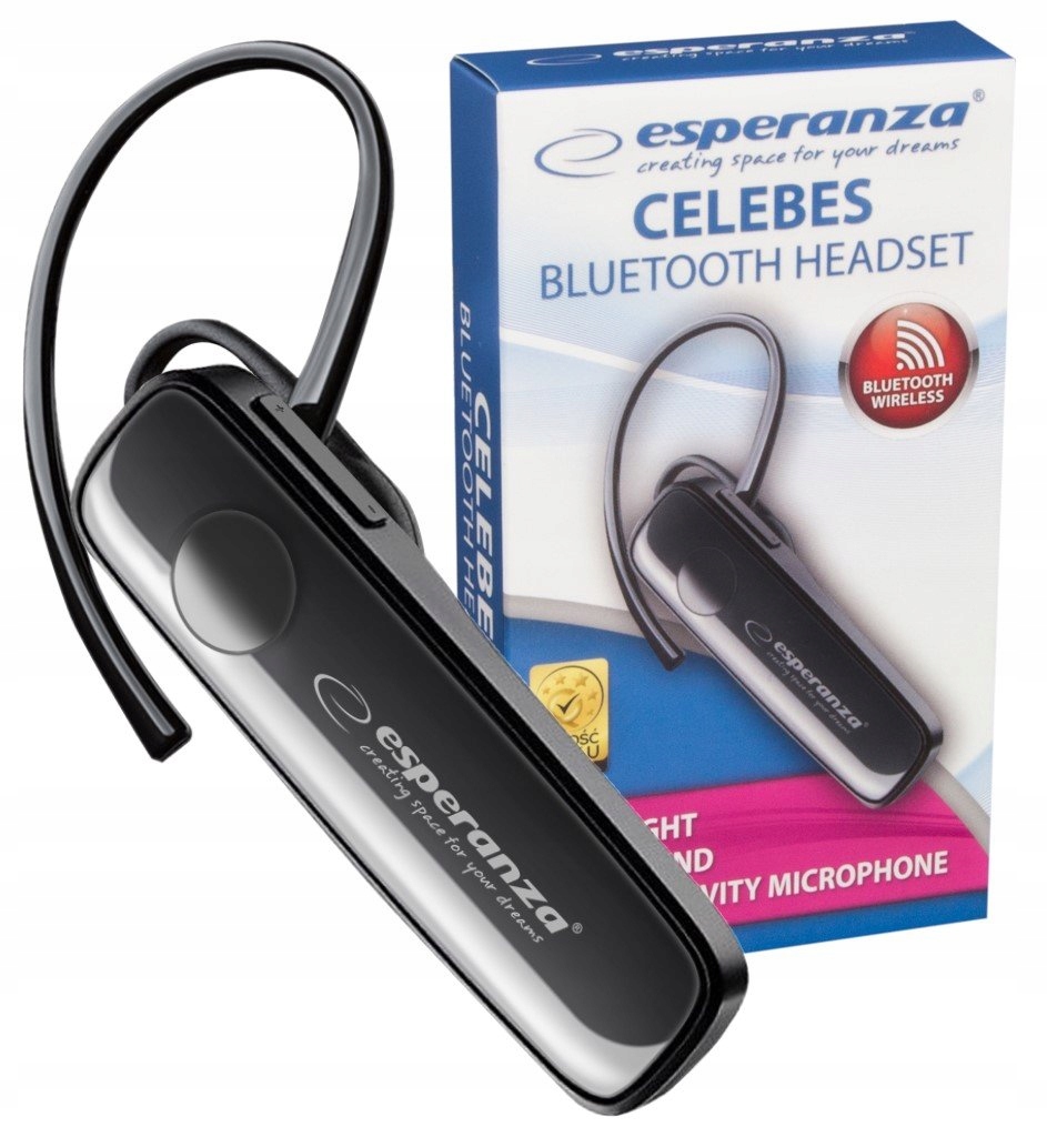 

Zestaw Słuchawkowy Słuchawka Douszna Bluetooth 4.2