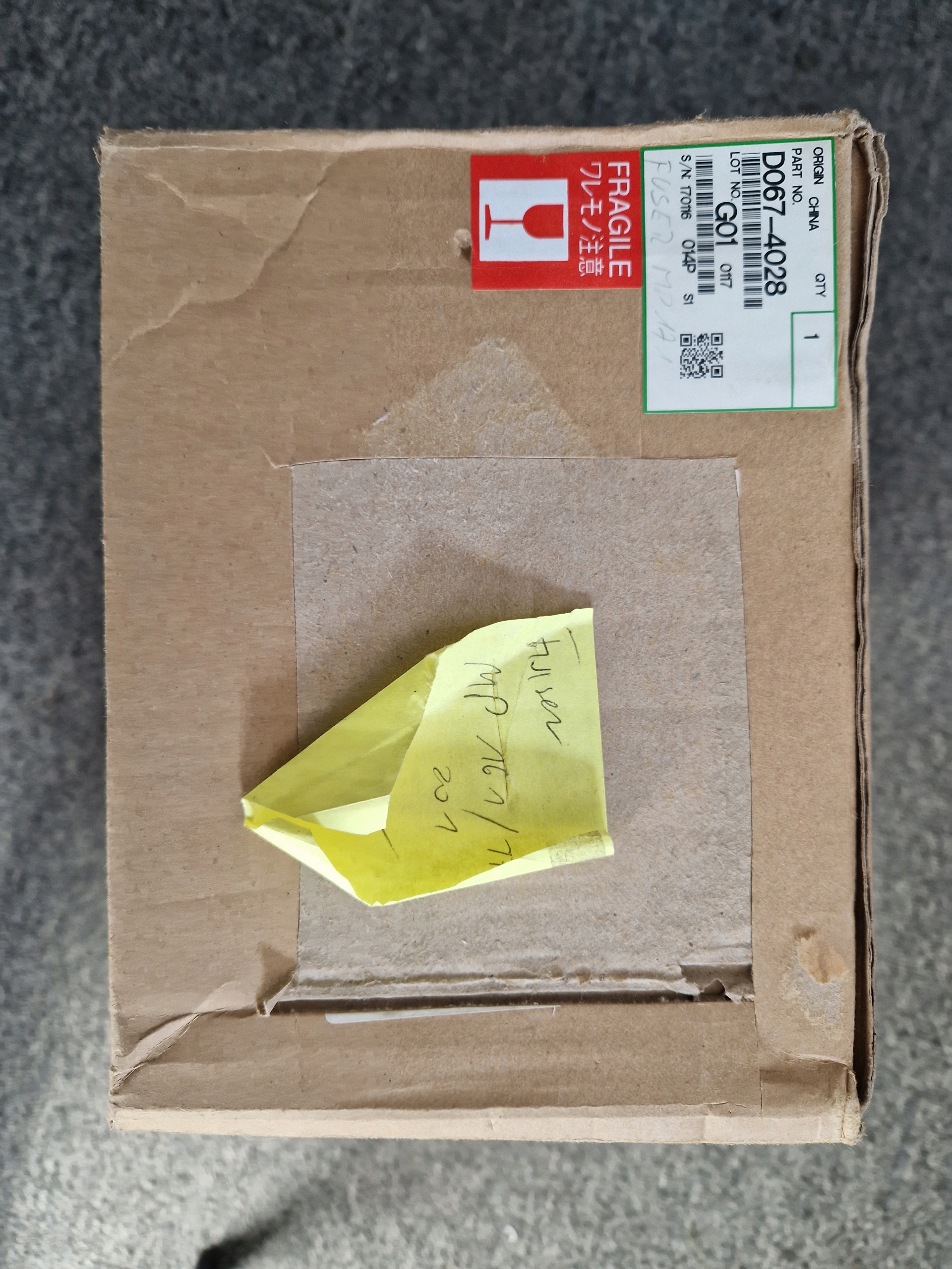 FuserRICOH D067-4028 D0674028 pro Aficio 1515 Mp 161 1515MF Mp 161LN Mp 171F