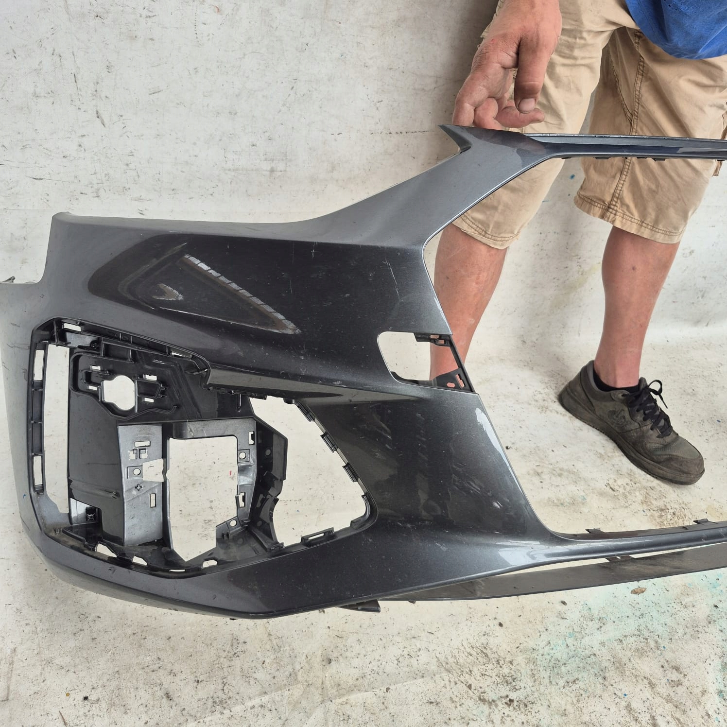 AUDI A4 B9 8W S-LINE LIFT 19- bumper front front 8W0807437AQ