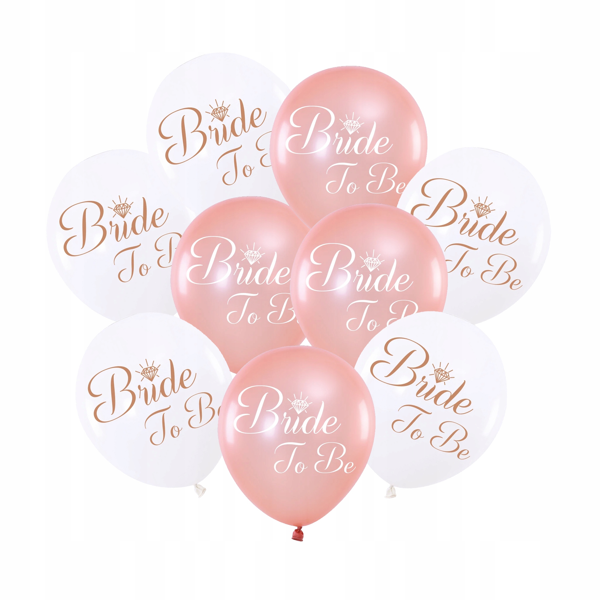 

Balony Bride To Be na Wieczór Panieński - 8szt