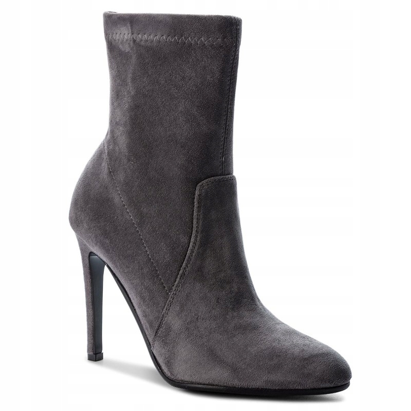 Eva Minge Dámské Kotníkové Boty Šedé Nazouvací 38 0FX1* 38 0FX