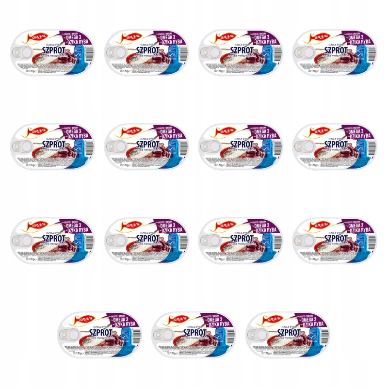 Graal Šprot v mexické omáčce 170 g X15
