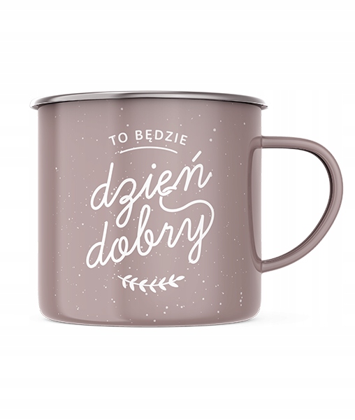 

Kubek Emaliowany Dzień dobry 325 ml