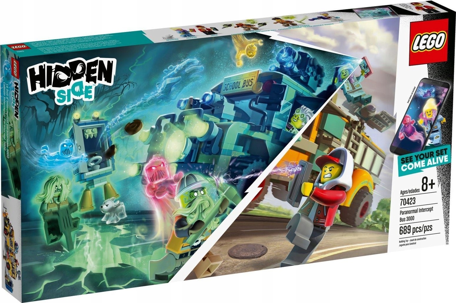 LEGO 70423 Hidden Side - Autobus Duchozwalczacz 3000