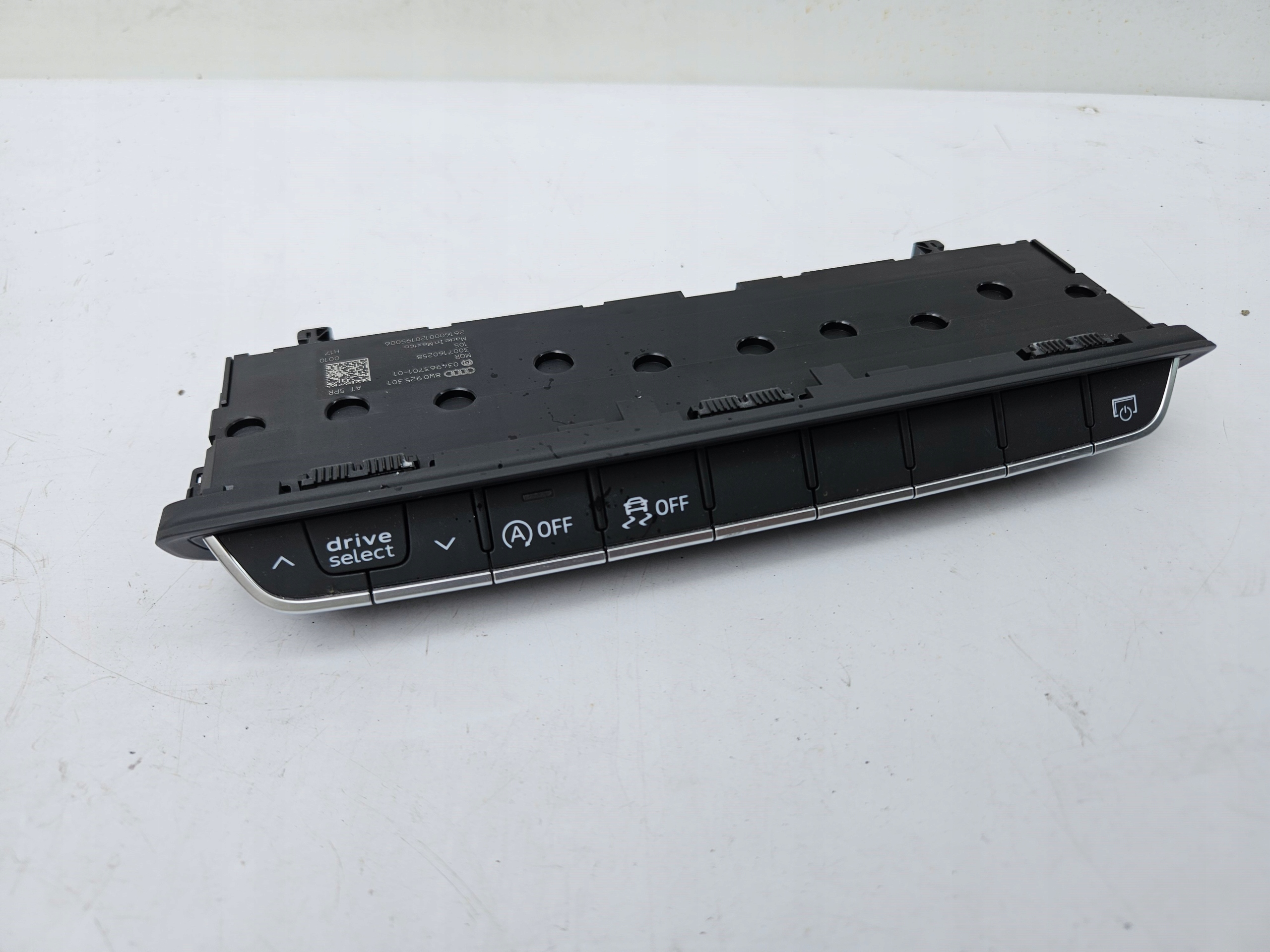 button ESP DRIVE SELECT START STOP MMI ON OFF AUDI A4 B9 8W