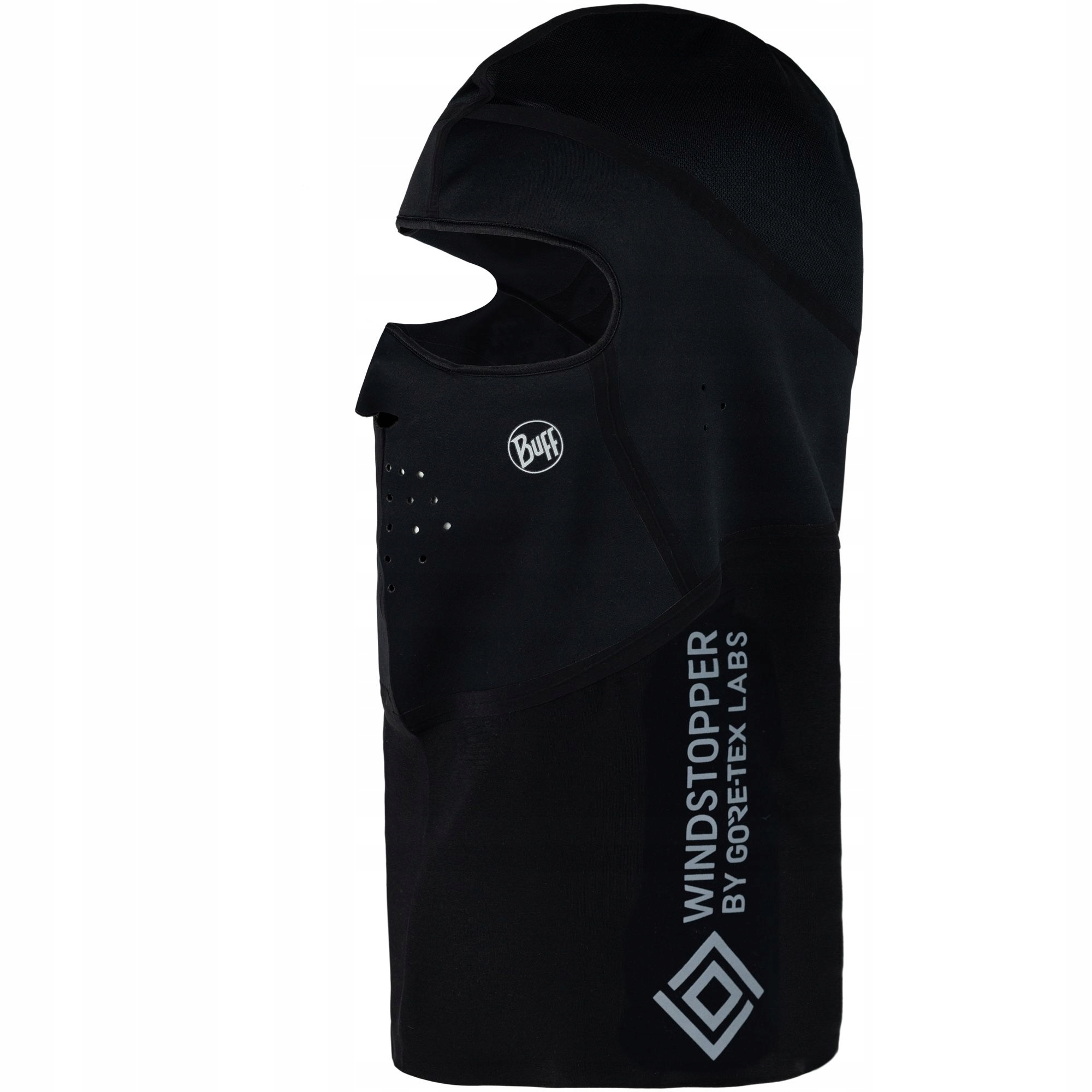 Kominiarka Buff Windproof Black S/m wiatroszczelna oddychająca