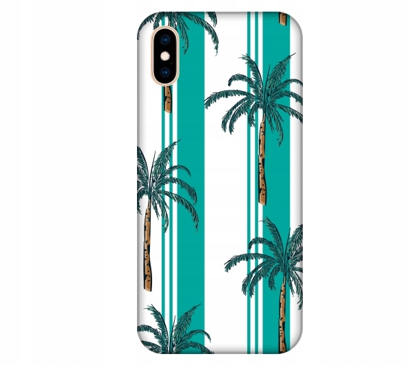 

Etui na telefon iPhone Xs Max Palmy tropical