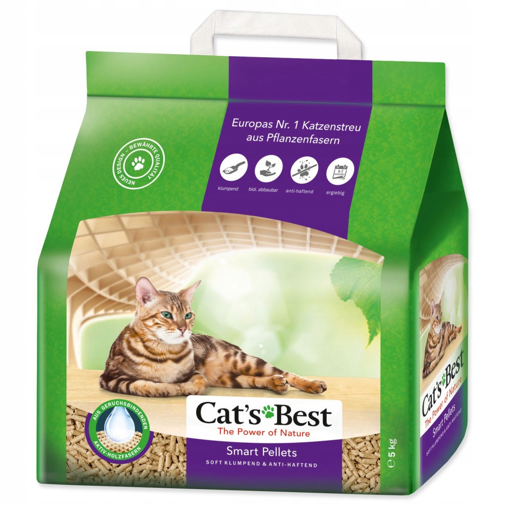 Levně Kočkolit Cats Best Smart Pellets 10l/5kg