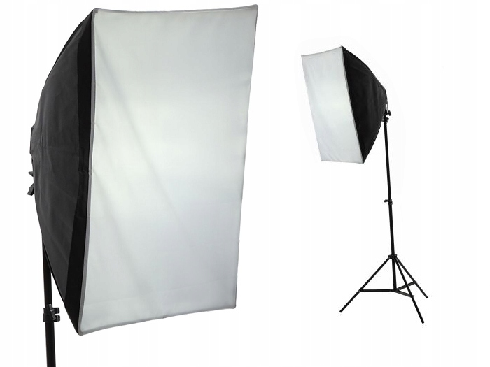 

Zestaw Oświetleniowy Softbox 60x90cm 4x85W Statyw
