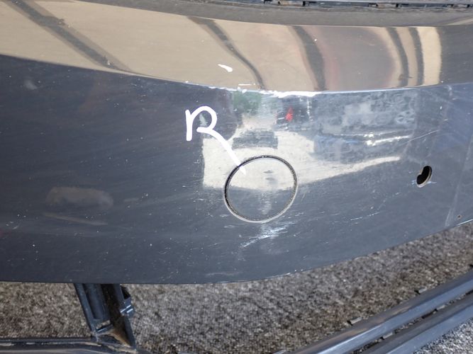 VW TOURAN 15- front bumper front