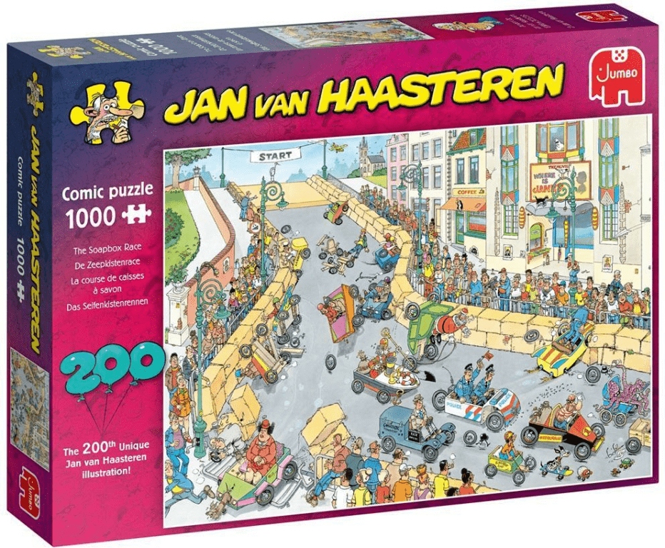 

Outlet Puzzle 1000 Jan Van Haasteren Wyścig na