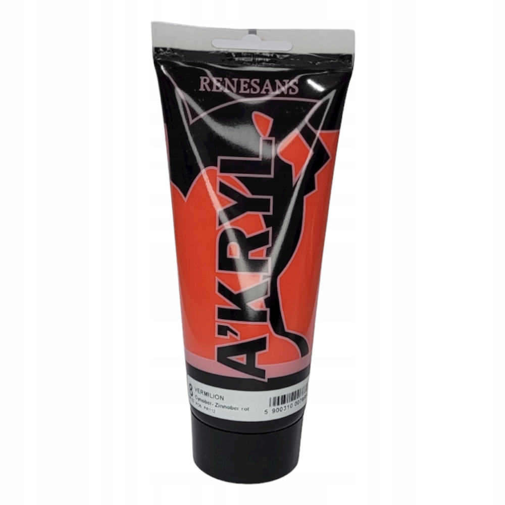 Farba akrylowa 200ml, szkarłat, Renesans, NR 8 Marka Renesans