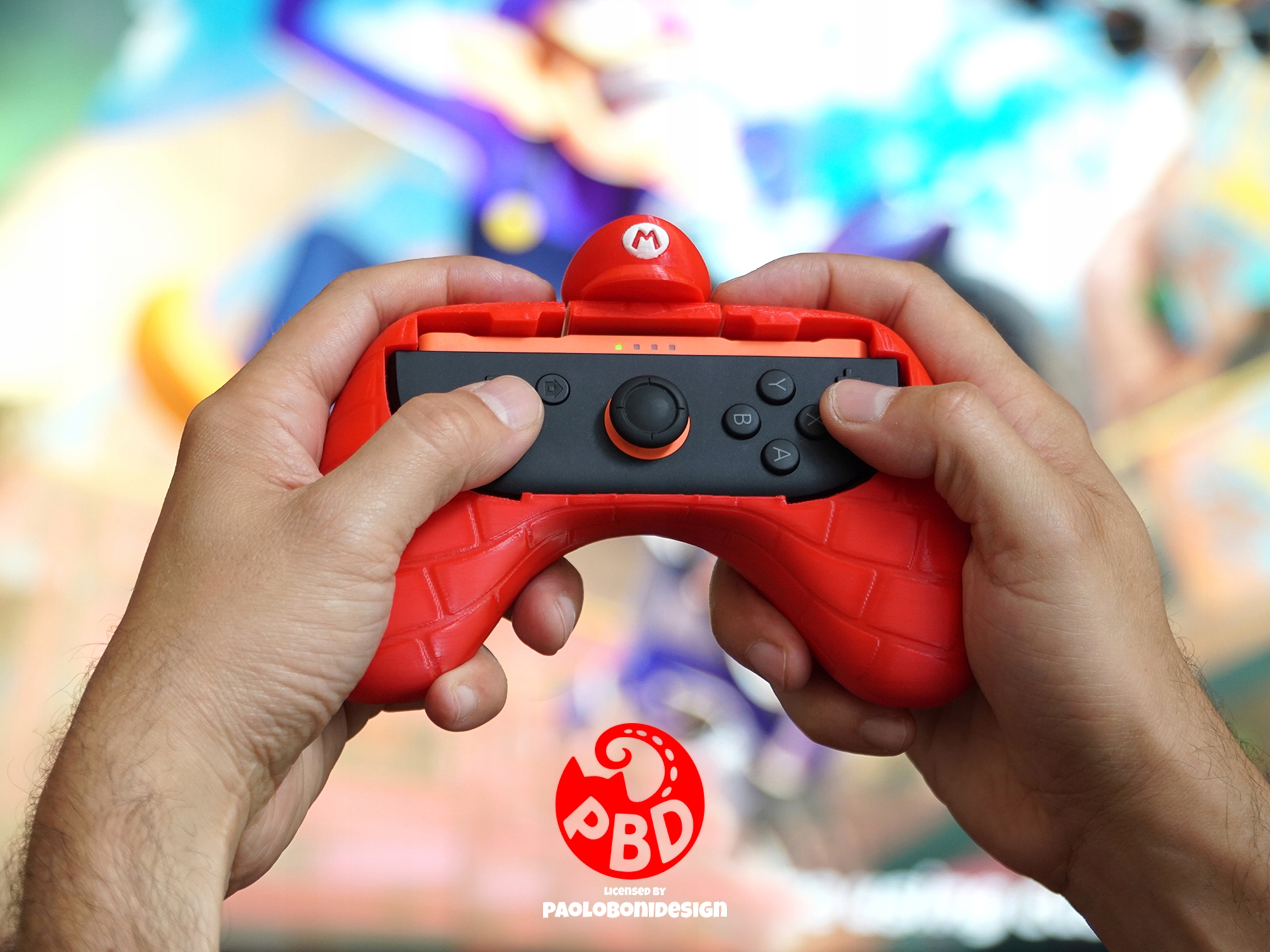 Grip Joy-Con Switch 2 – inspirowany postaciami z gier