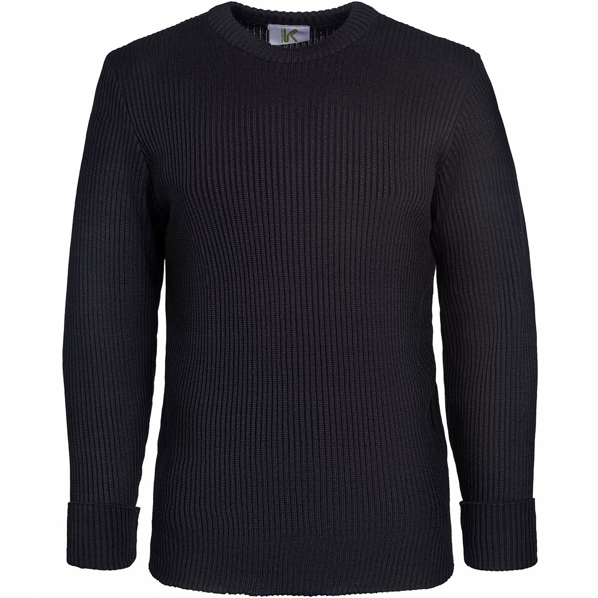 

Polski Sweter Wełna Wełniany Czarny 112-120/170