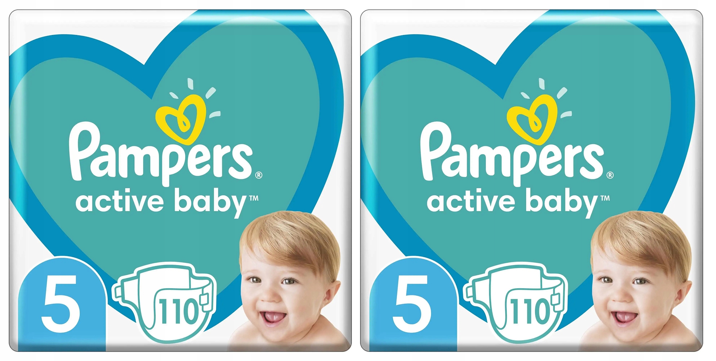 Pampers Active Baby 5 11-16kg 2x110 szt. Pieluszki