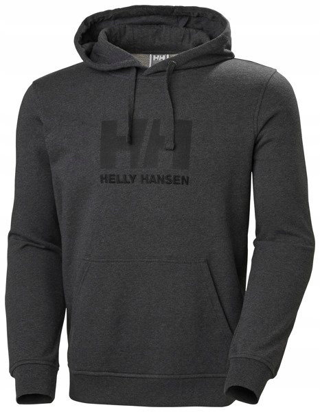 Mikina Hh Logo Hoodie Ebony 33977-981 r.XL