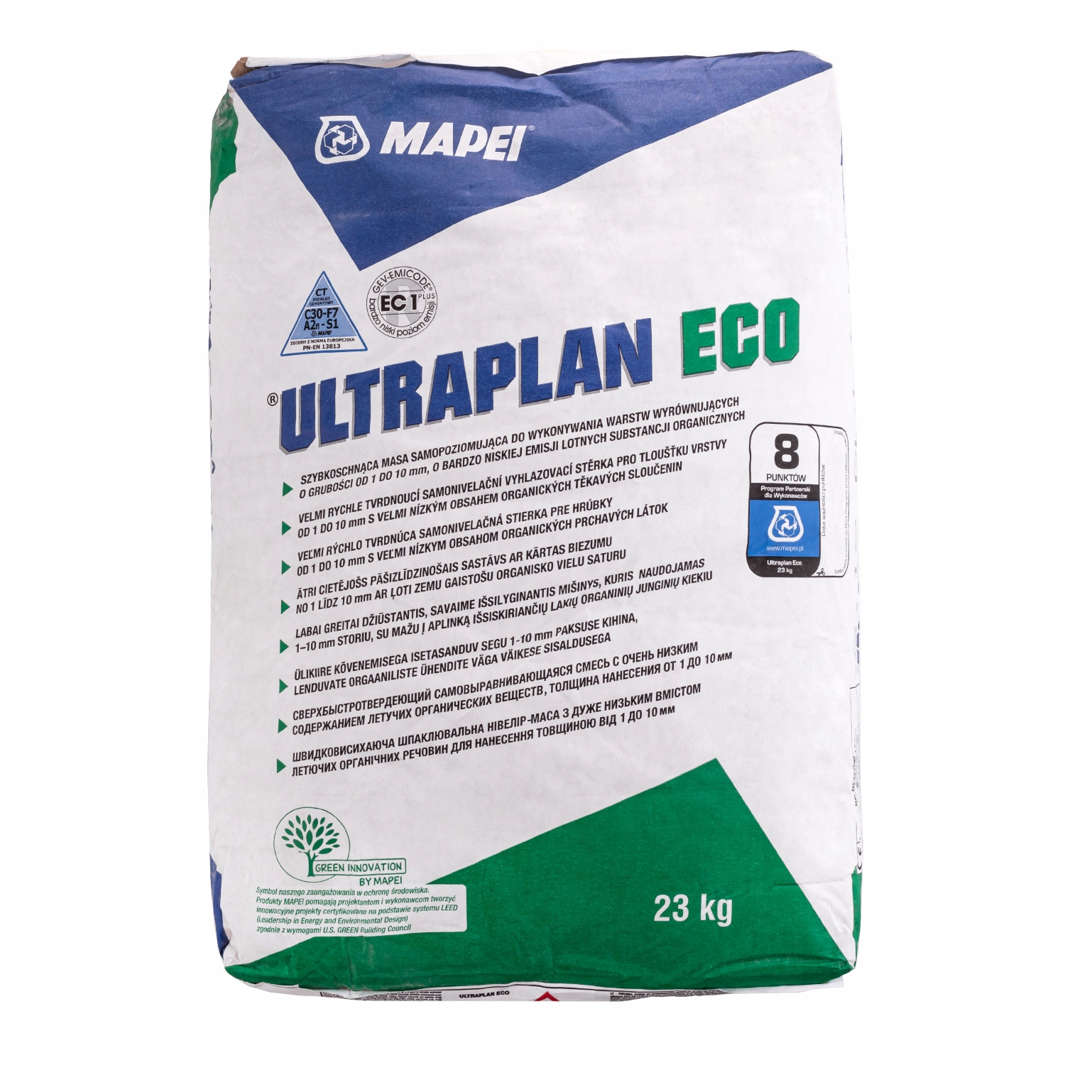 

Masa samopoziomująca Mapei Ultraplan Eco 23kg