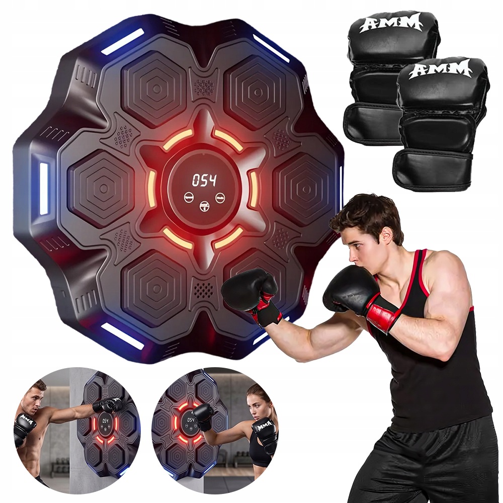 Bluetooth Music Boxing Machine Boxovací Stroj Trénink Boxovací 9 Režimů