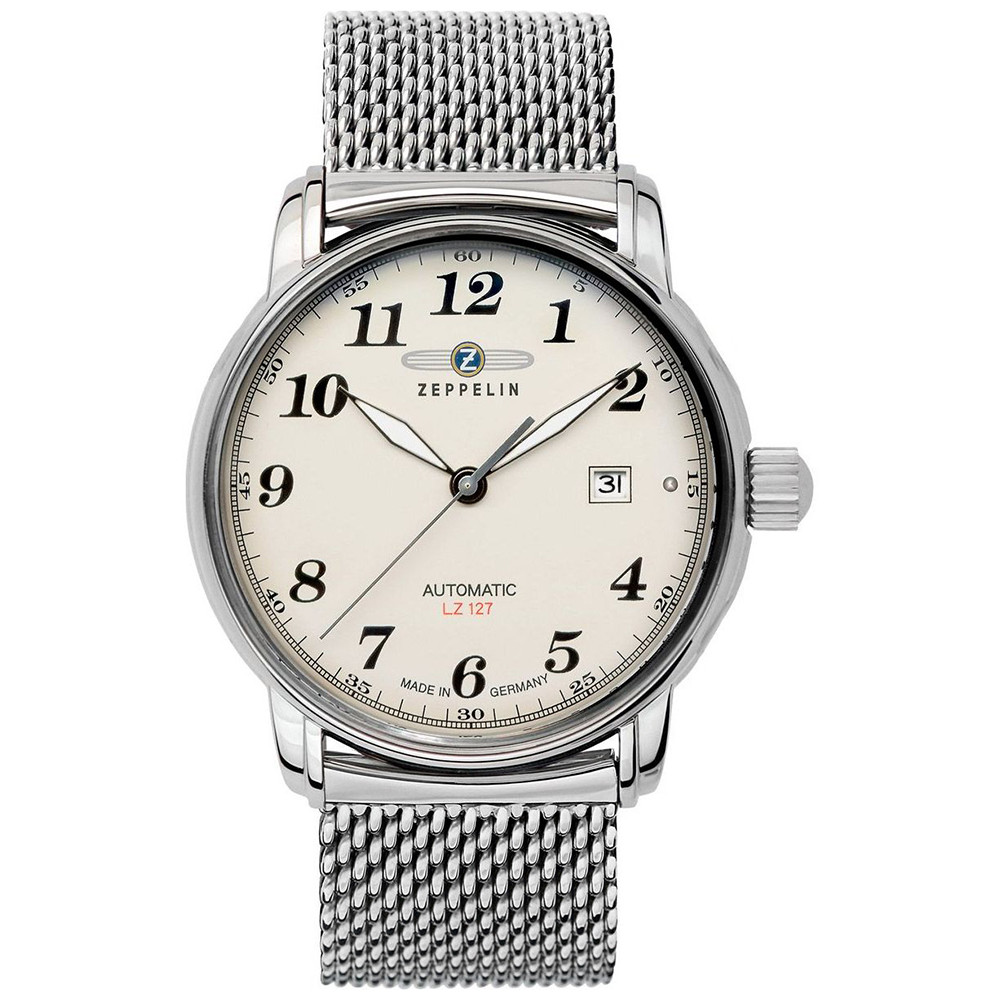 Pánské Hodinky Zeppelin 7656M-5 stříbrné barvy