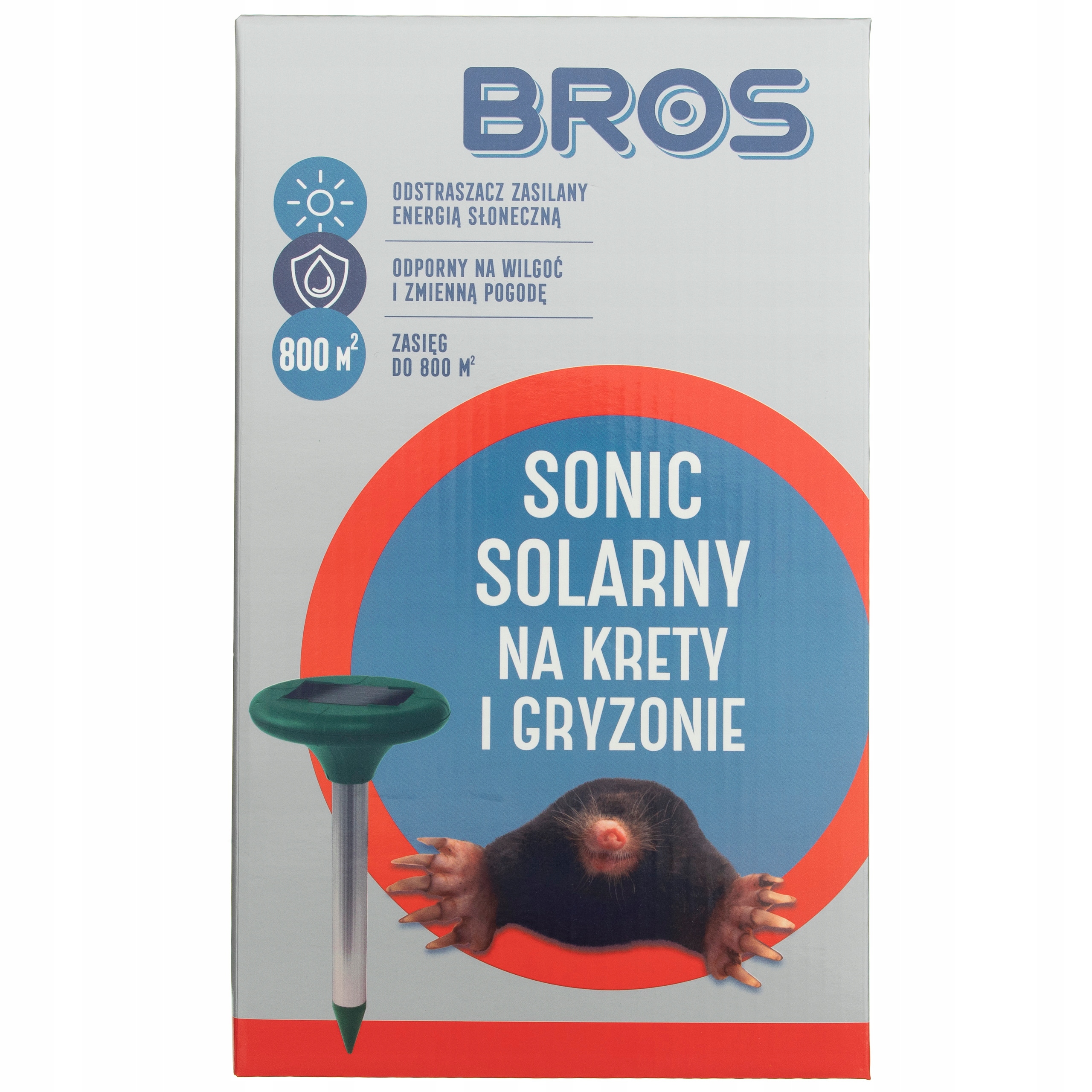 

Bros Odstraszacz Solarny Na Krety Nornice Gryzonie