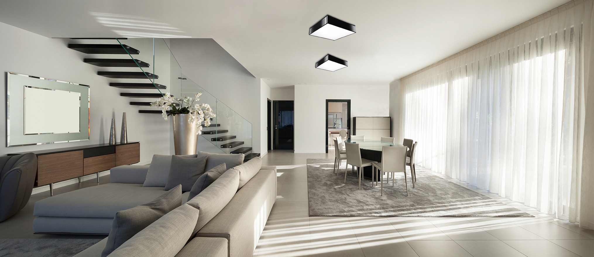 Plafon Sufit NAMCO 35 Biała Oprawa Kwadrat E27 LED Kod producenta ML.0138