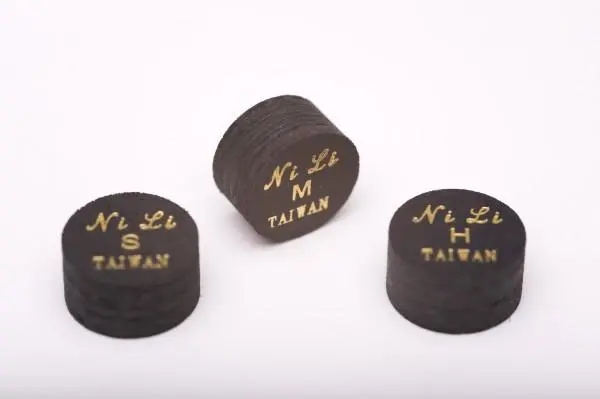 

Końcówka bilardowa Tip Nili Black 14mm S miękka