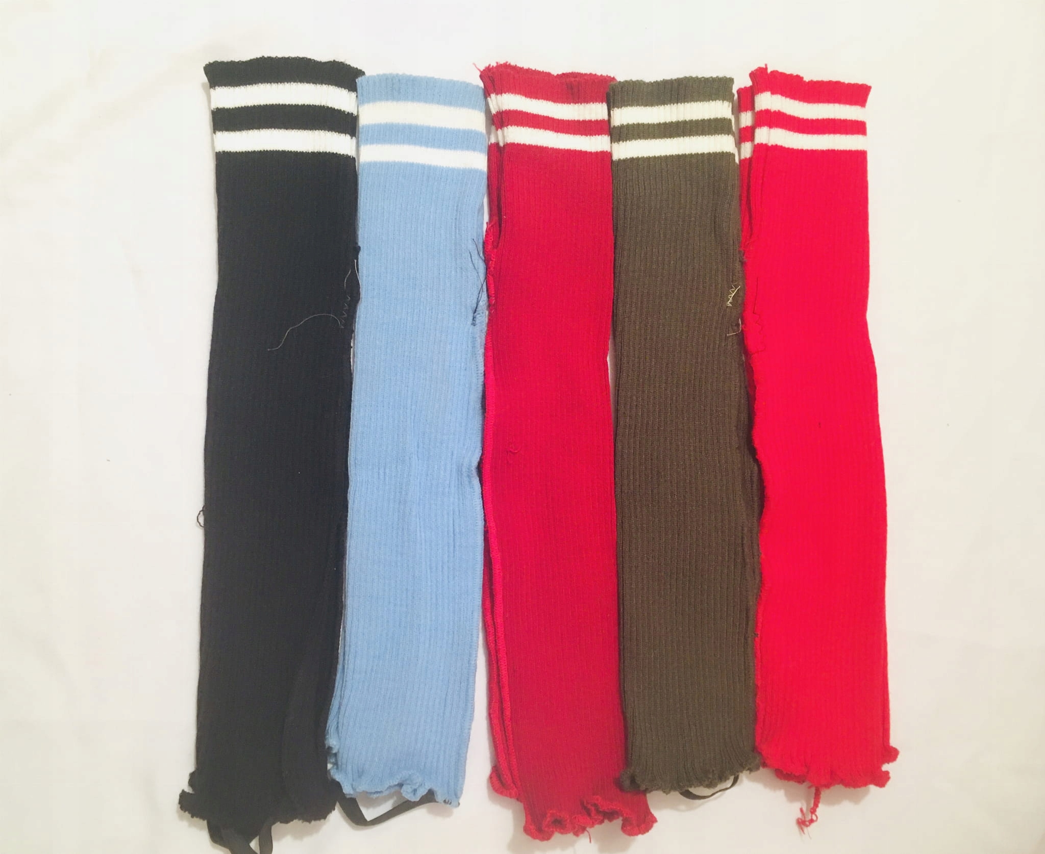 Harcerskie getry wielokolorowe