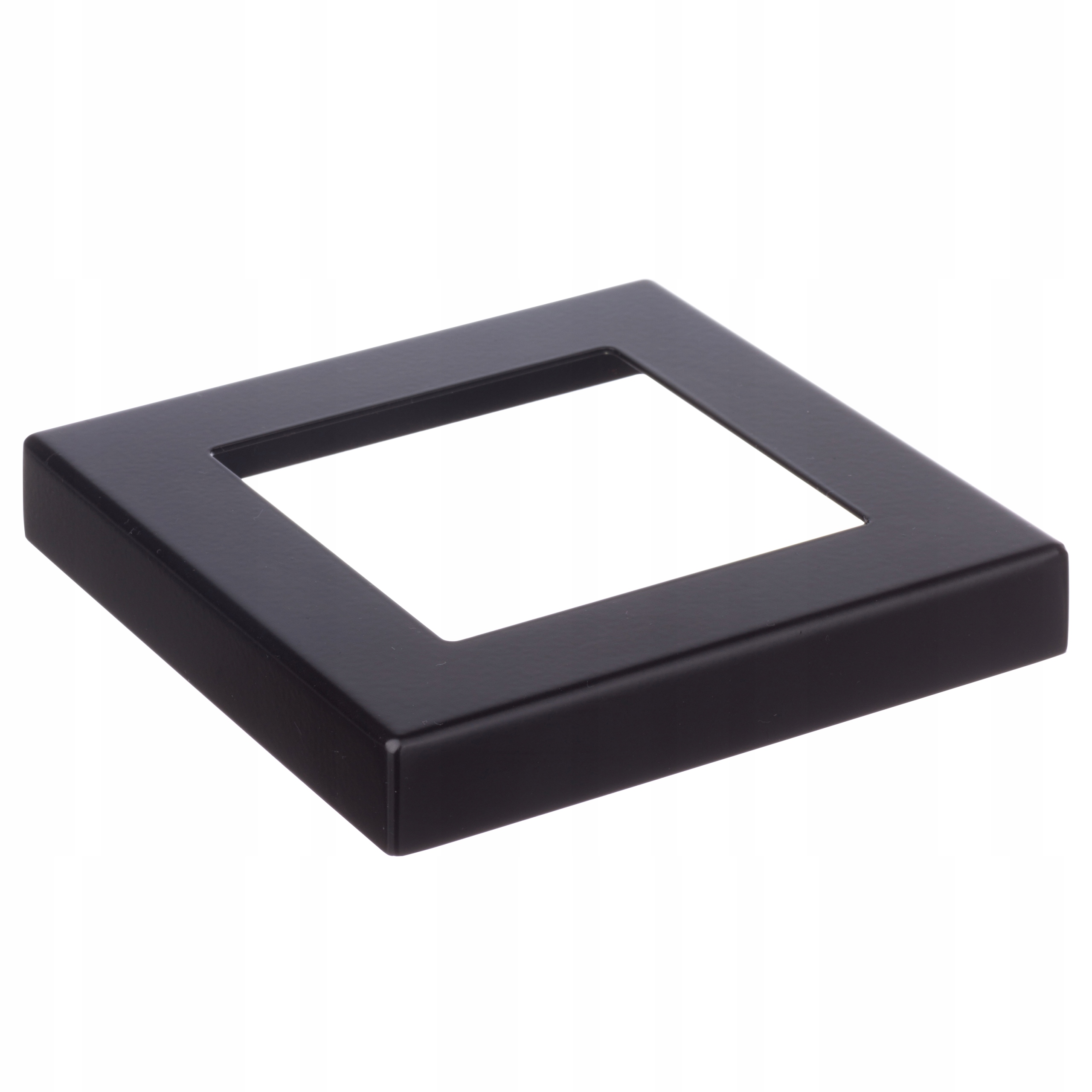 

Rozeta maskująca słupek 100x100 czarna Ral 9005