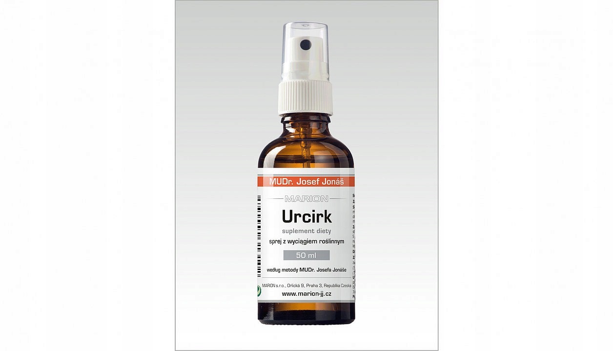 Preparat Marion Urcirk 50 ml spray. Detoksykacja metodą dr Josefa Jonasa