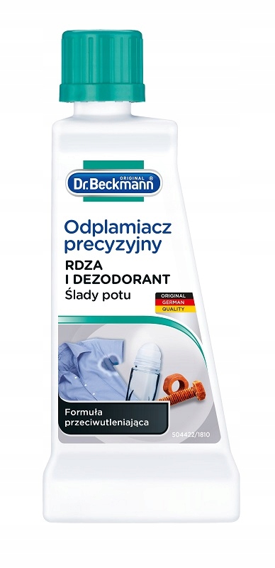 

Dr Beckmann Odplamiacz precyzyjny Rdza dezodorant