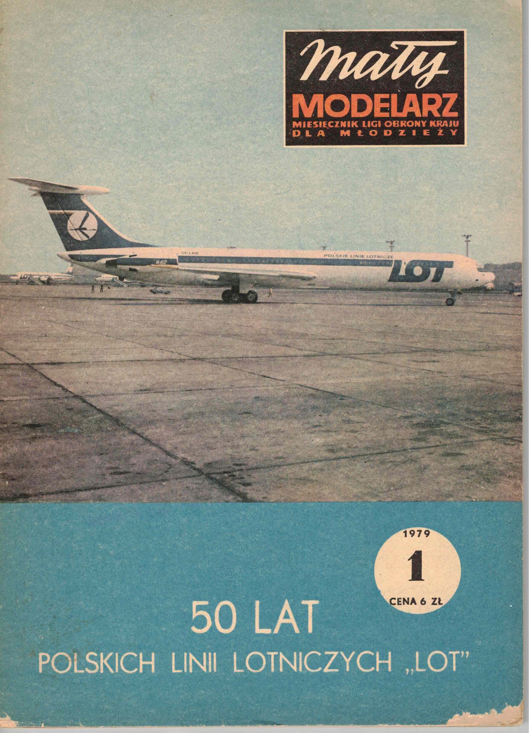 MM 1/1979 dopravní letadlo LOT-IL-62