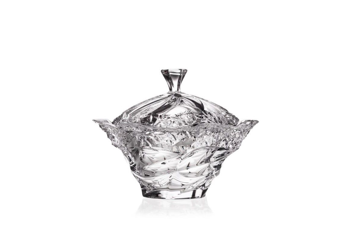 Kryštálová bomboniera 20,5 cm Flamenco Ice