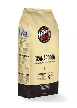 Levně Káva "Granaroma", pražená, zrnková, 1000 g, Caffé Vergnano 2292301