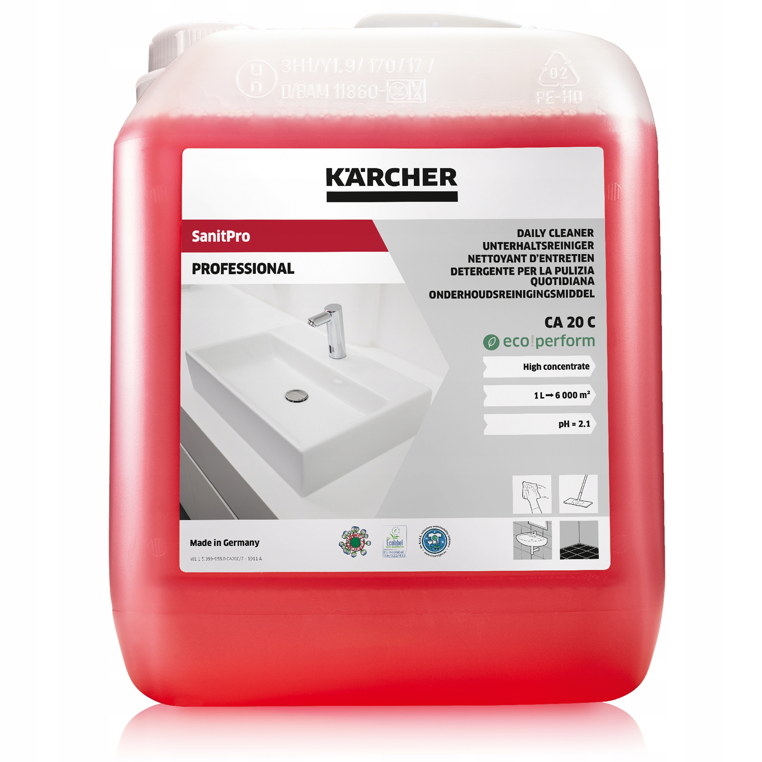 

Karcher Ca 20 C Płyn Do Czyszczenia Sanitariów 5L