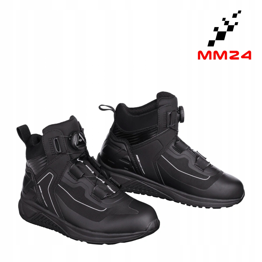 Motocyklové Topánky Seca Drift Mestské Krátke Rýchle Zapínanie FitGo veľ. 42