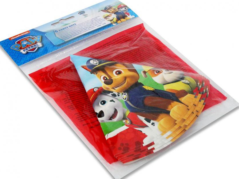 CZAPECZKI IMPREZOWE PSI PATROL PREZENT 6szt EAN (GTIN) 84959485