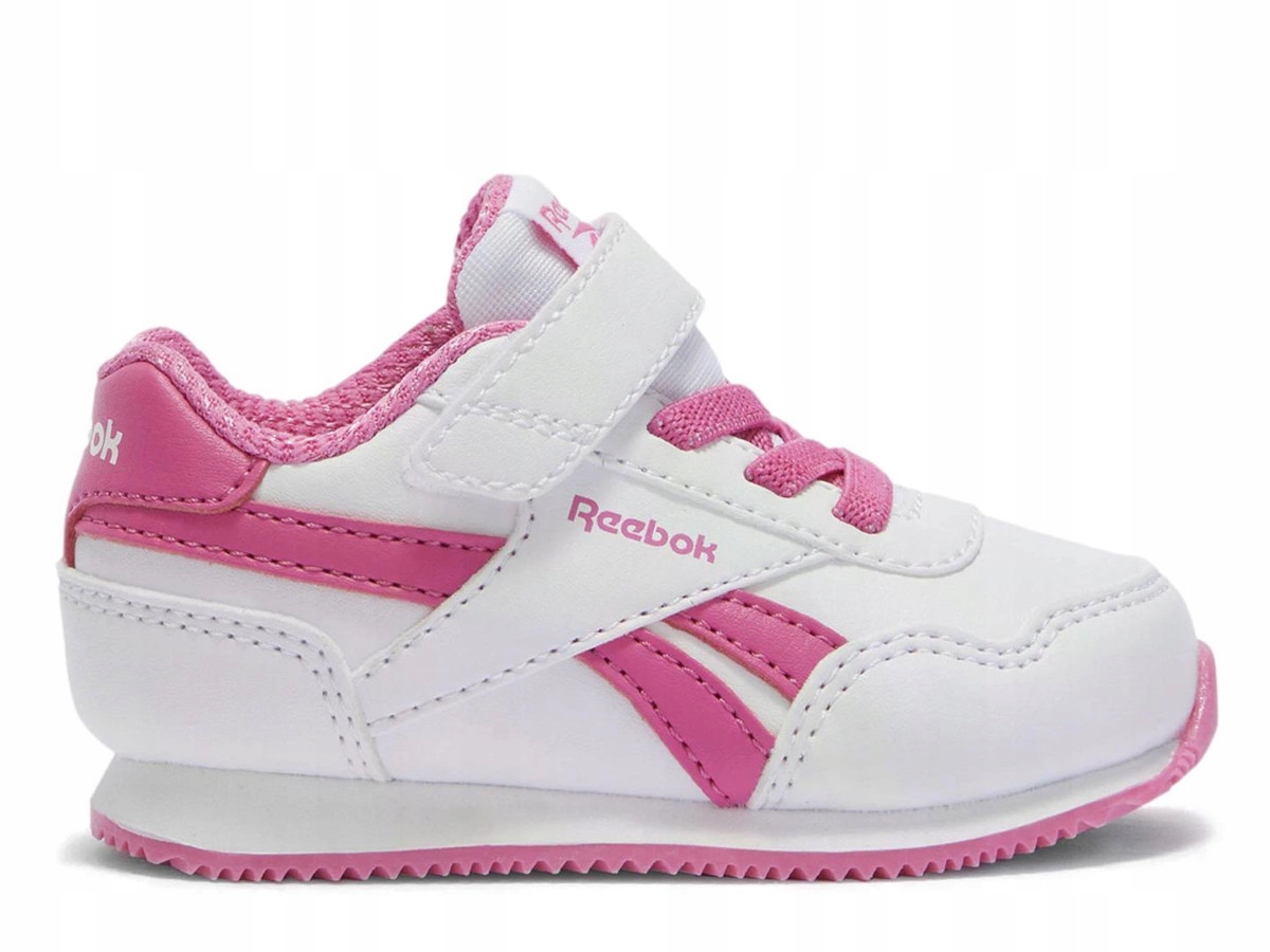 Buty niemowlęce Reebok 100209452 Royal Jog 3.0 Elastic & Strap Białe 23