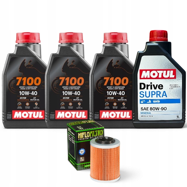 Olej filtr Cf Moto 450 520 625 Zestaw serwisowy Motul